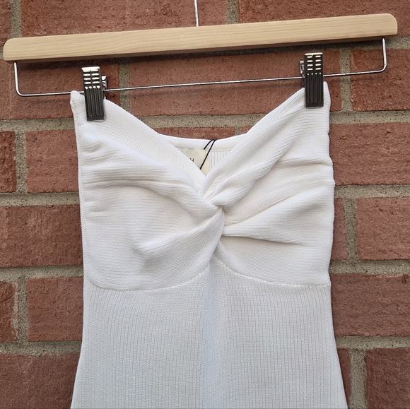 Dissh Anika Off White Knit Midi Size XS - Picture 6 of 10